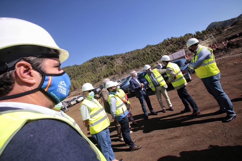 Inicio de la excavación del túnel de Erjos.