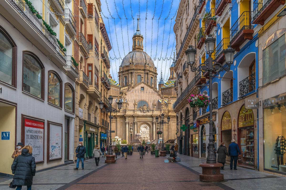 En el corazón comercial de Zaragoza