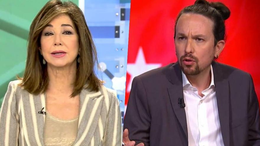 Ana Rosa, sobre Pablo Iglesias: &quot;Es el primero que ha criticado y ha señalado a periodistas&quot;