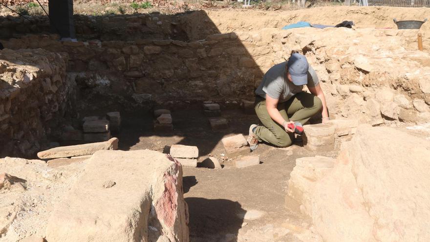 Els arqueòlegs descobreixen una zona vinculada a la producció d&#039;oli a la vil·la romana de Sarrià de Ter