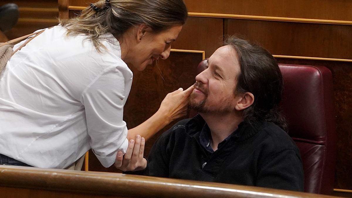 yolanda díaz pablo iglesias