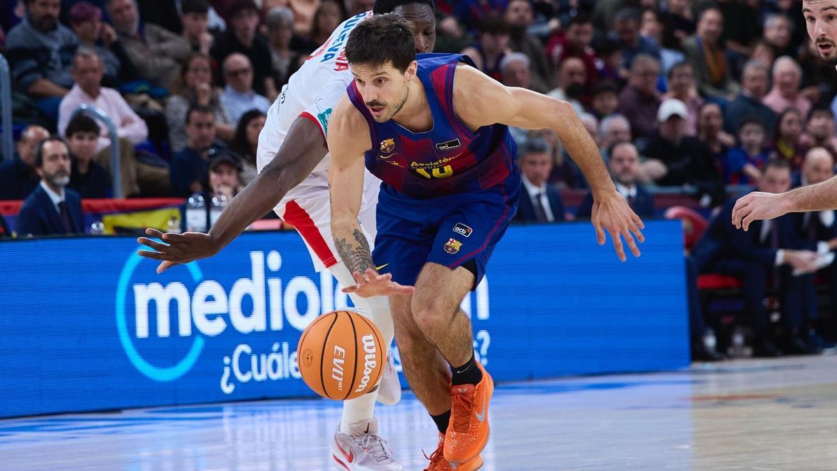 Laprovittola, en una acción del encuentro ante el Covirán Granada