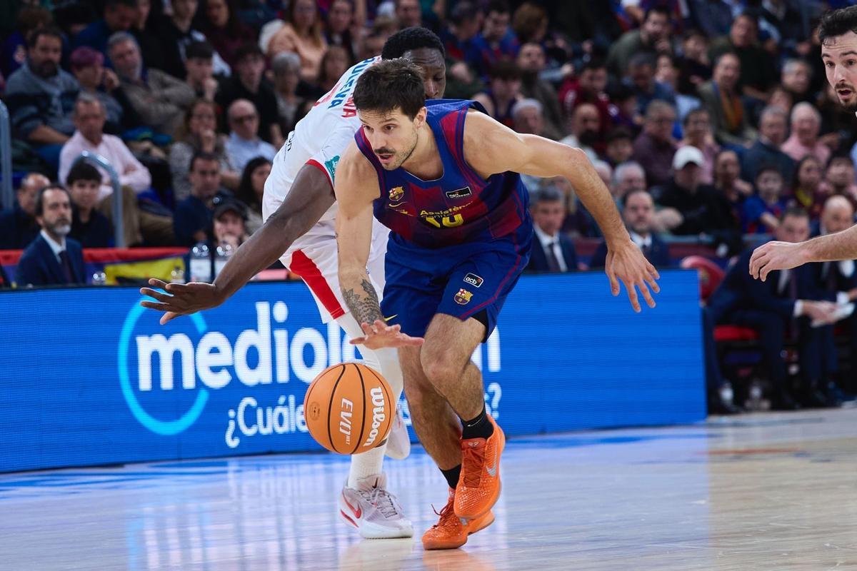 Laprovittola, en una acción del encuentro ante el Covirán Granada