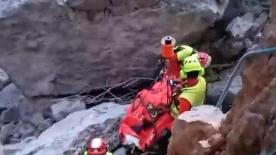 VÍDEO | Rescaten un escalador accidentat al Pedraforca