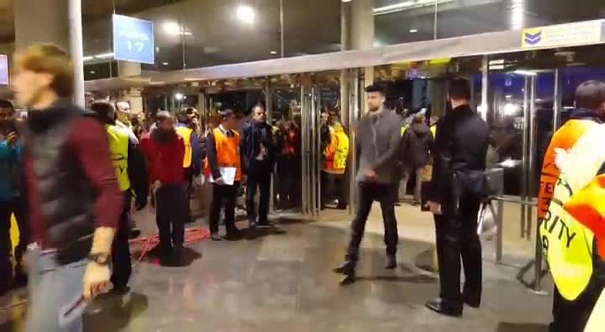 Así llegaron los jugadores del Barça al Camp Nou