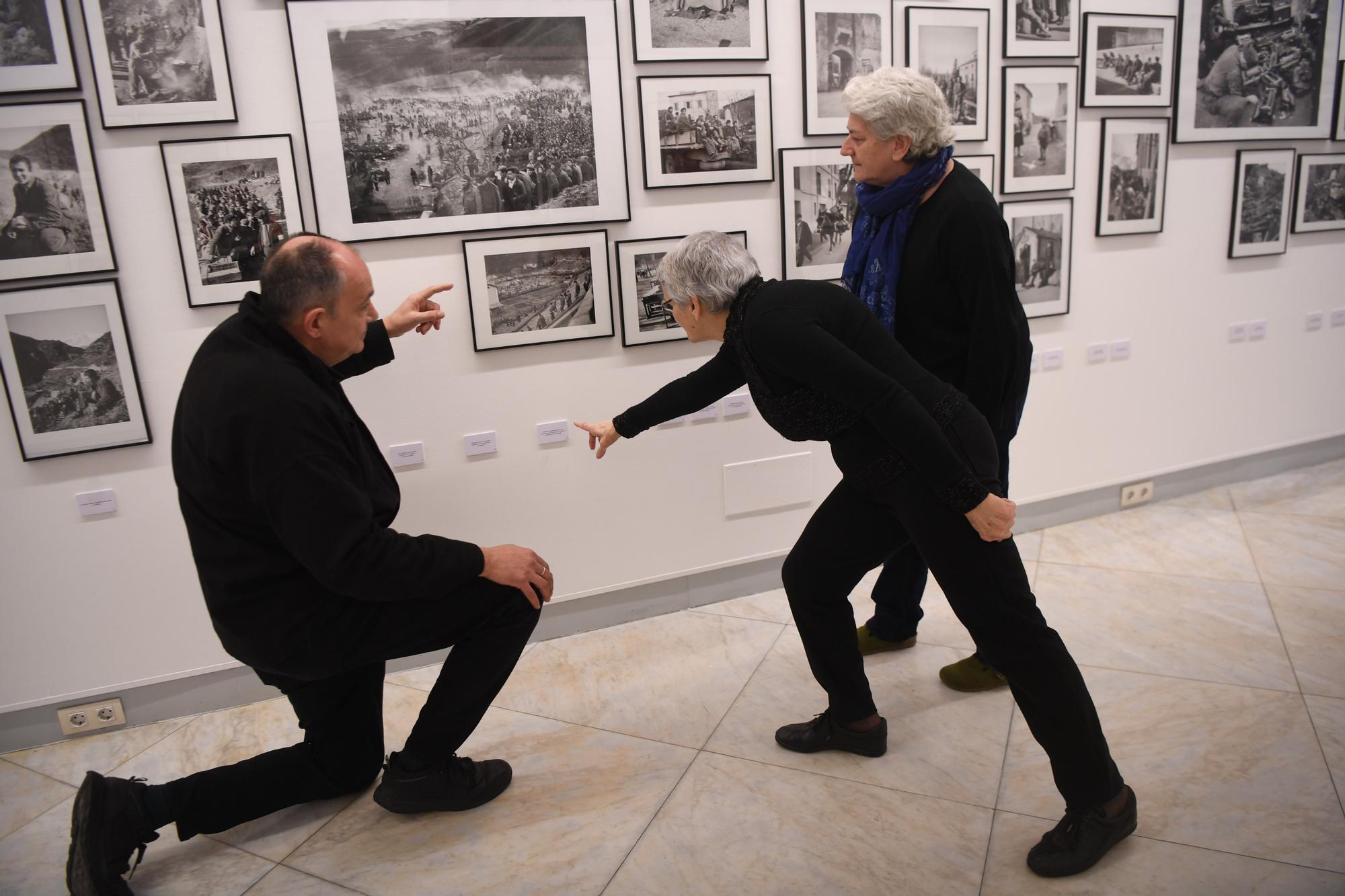 La exposiciión Camiños do Exilio 1939, en la Casa Museo Casares Quiroga