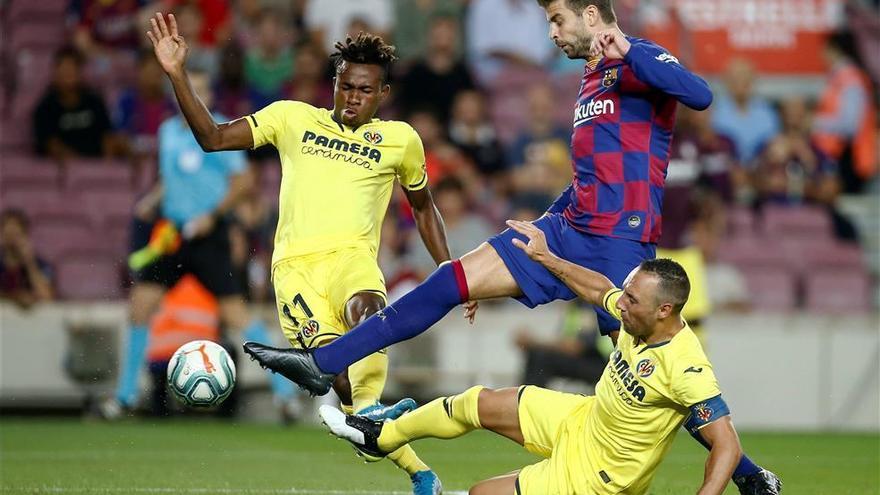 El Villarreal cae con la cabeza alta ante el Barça en el Camp Nou (2-1)