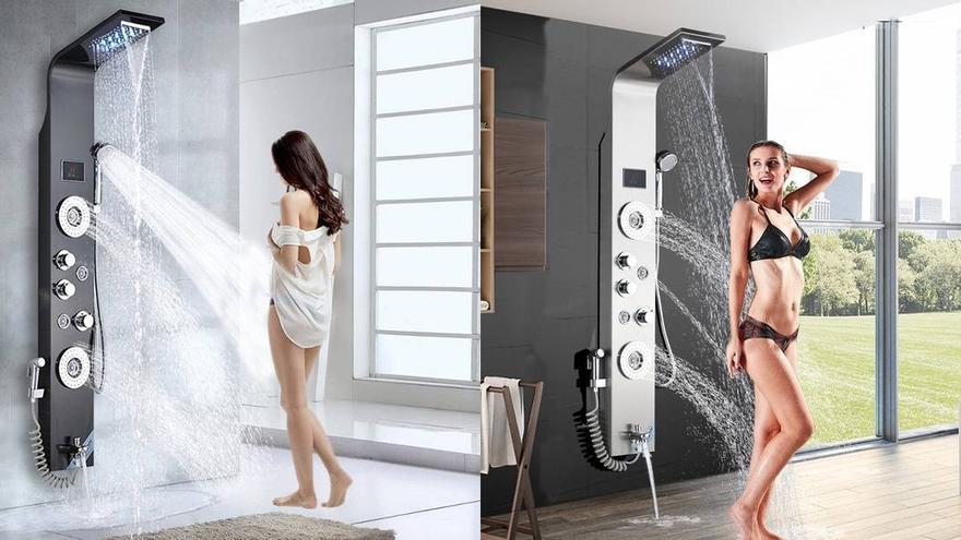 Columna de ducha ▷ Tener un SPA en tu casa y cuesta solo 172 euros