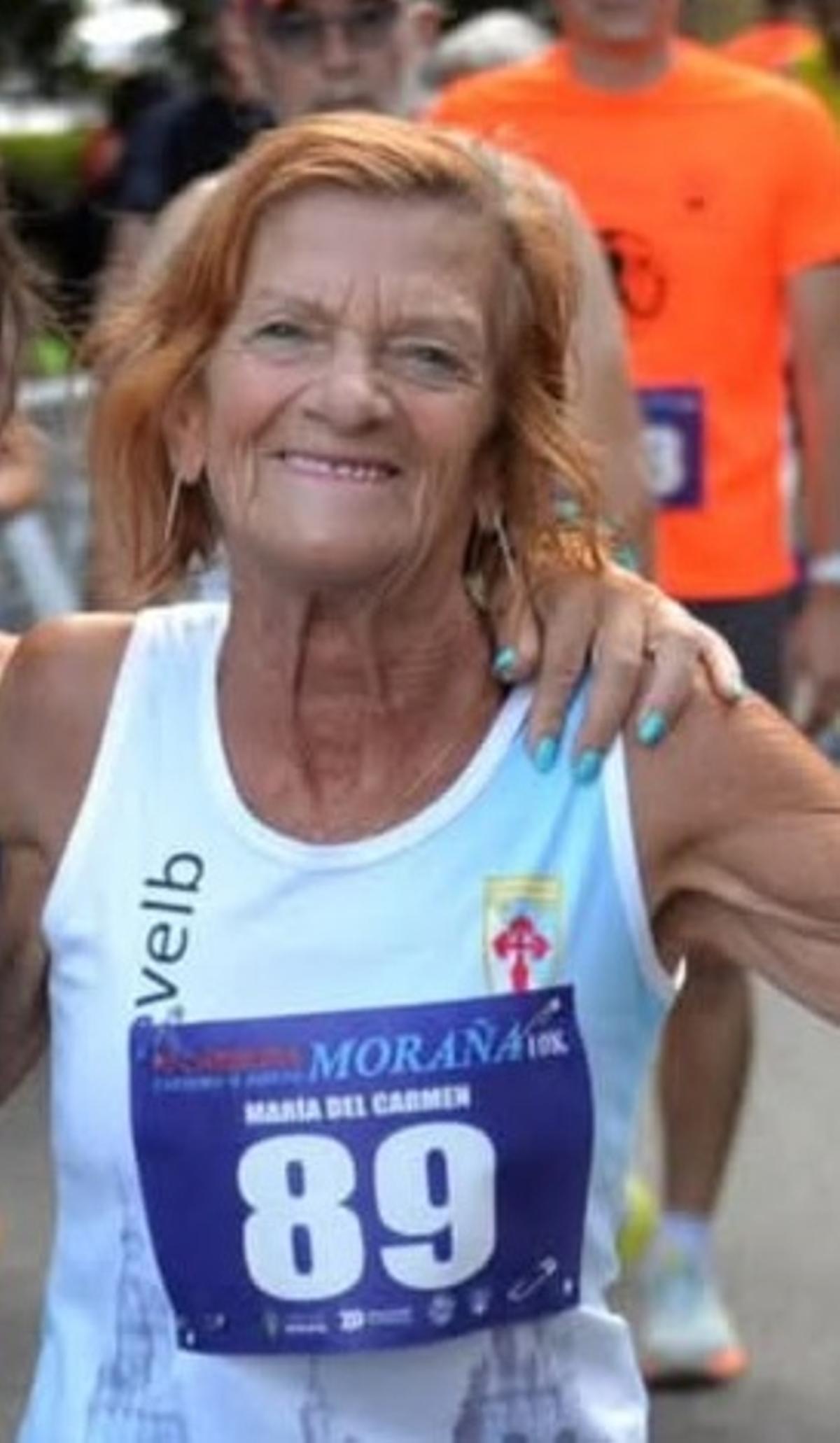 Carmen Rodríguez del Río, atleta del SD Compostela.