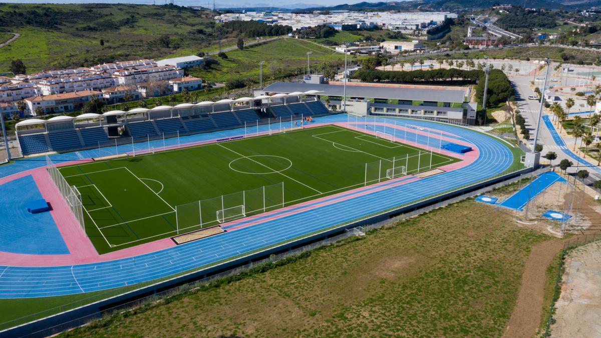 Estadio de atletismo de Estepona.