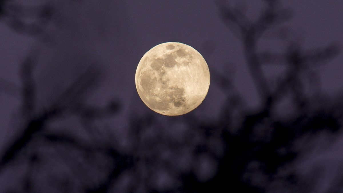 Superluna en una imagen de archivo.