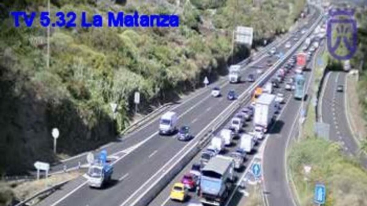 Accidente en la TF-5