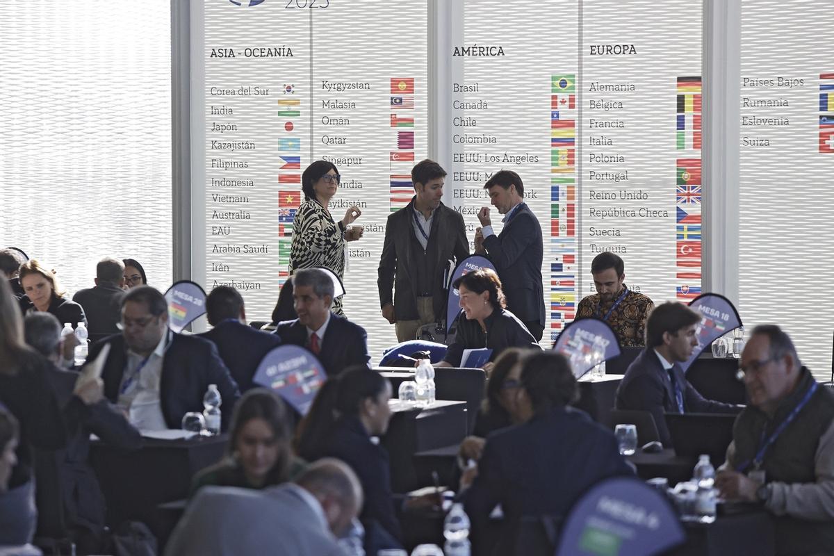 Una imagen de la pasada edición de Andalucía Trade Global, con empresas andaluzas reunidas con clientes extranjeros.
