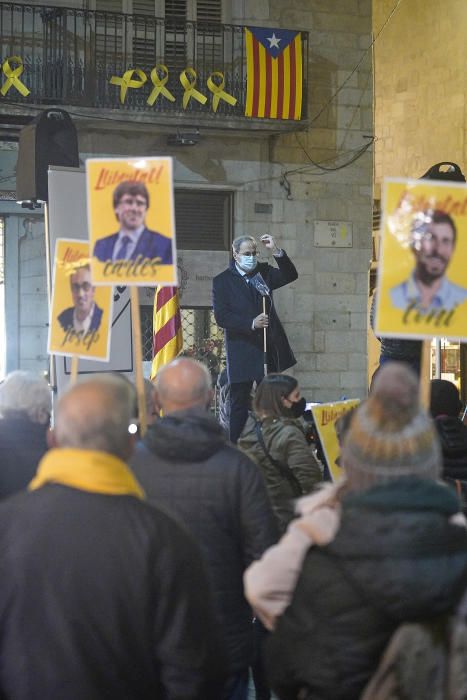 Quim Torra, a l'acte de Girona Vota