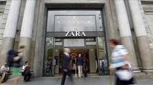 Botiga de Zara a Barcelona.