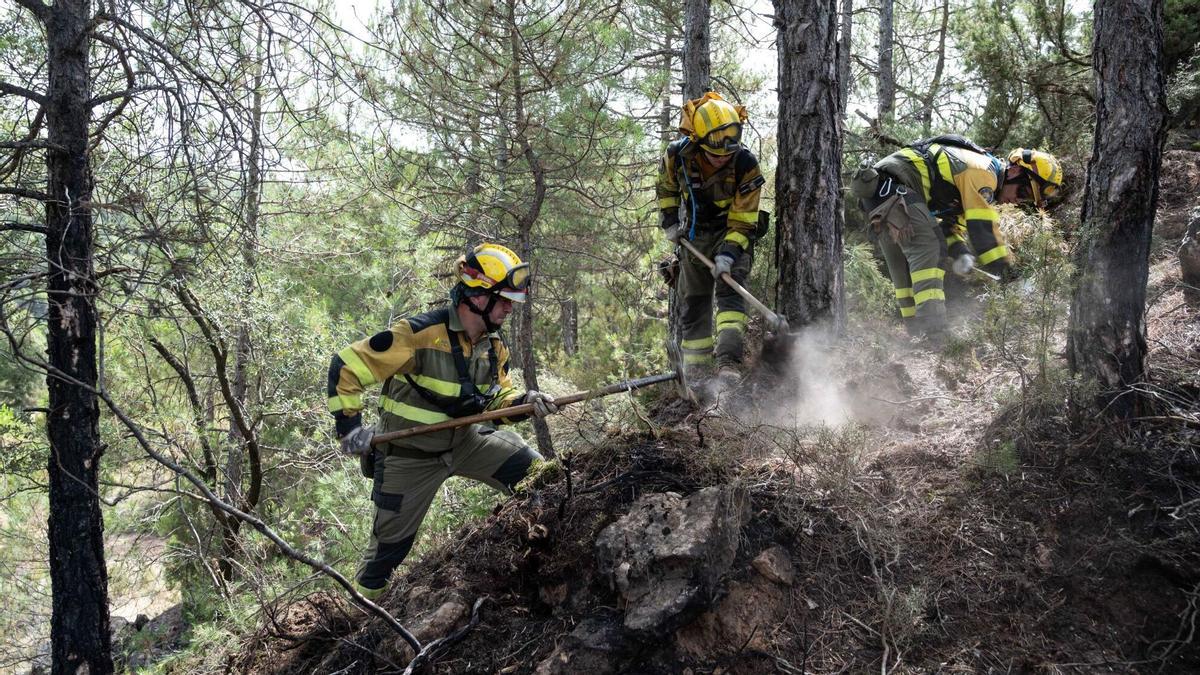 INCENDIOS FORESTALES | Aragón lucha contra los incendios con un ‘ejército’ de 700 personas y 50 vehículos