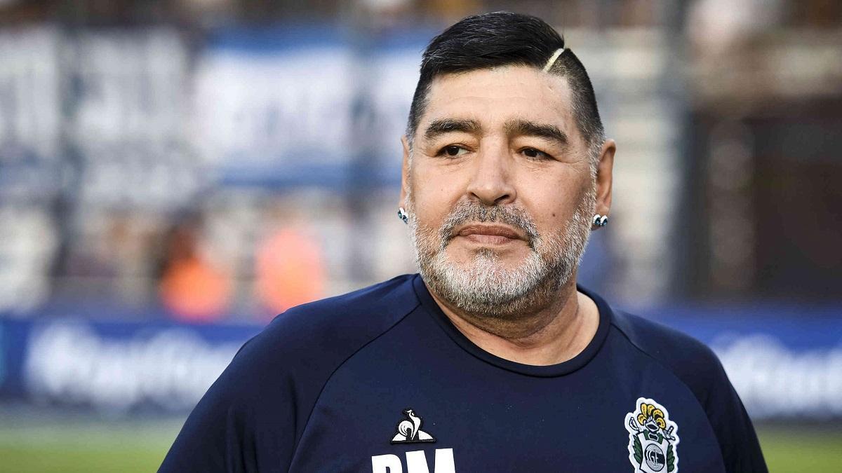 Imagen de archivo de Maradona.