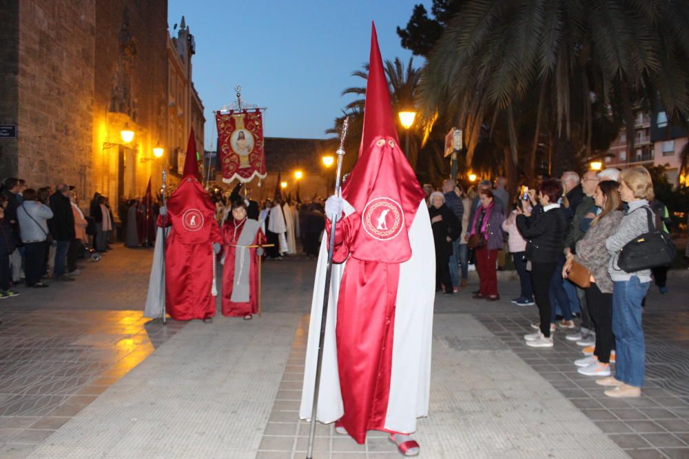 Procesión conjunta del Grao: hermandades de la Flagelación y Cristo de la Palma