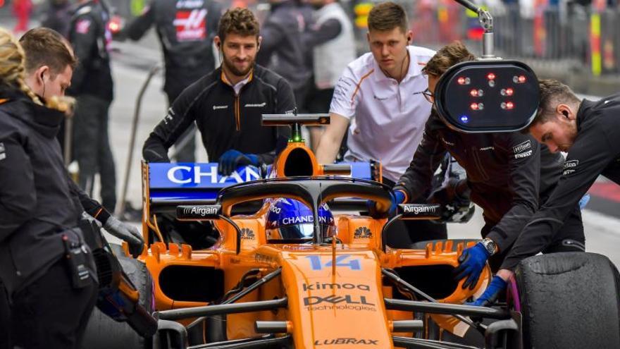 Alonso: &quot;En las carreras estamos cumpliendo&quot;