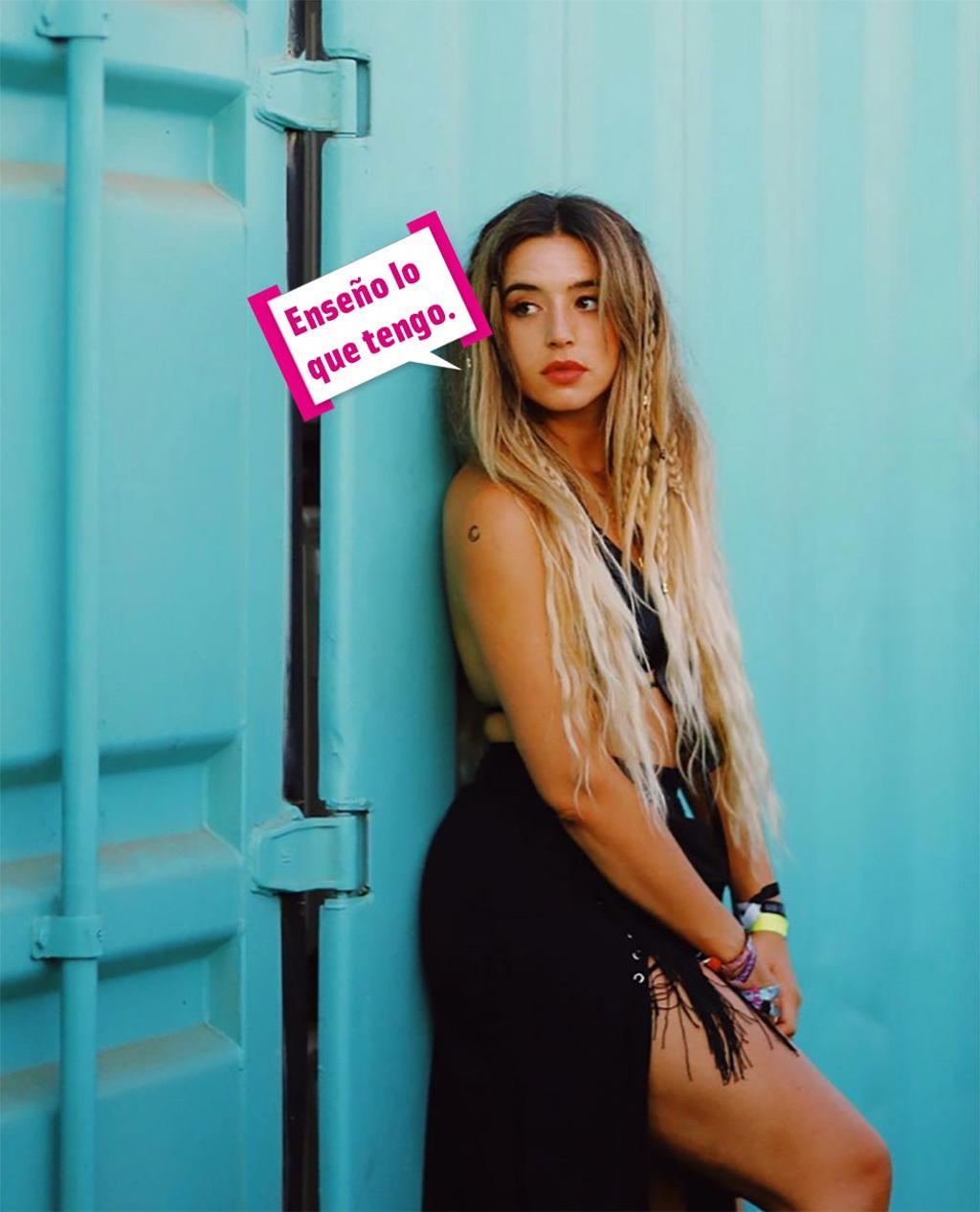 Lola Indigo, bocadillo: "Enseño lo que tengo"