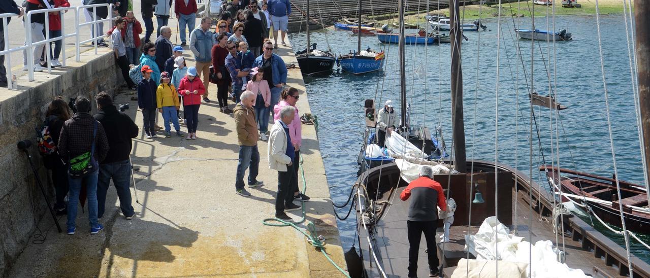 Las embarcaciones regresarán a O Xufre coincidiendo con la celebración del Día das Letras Galegas