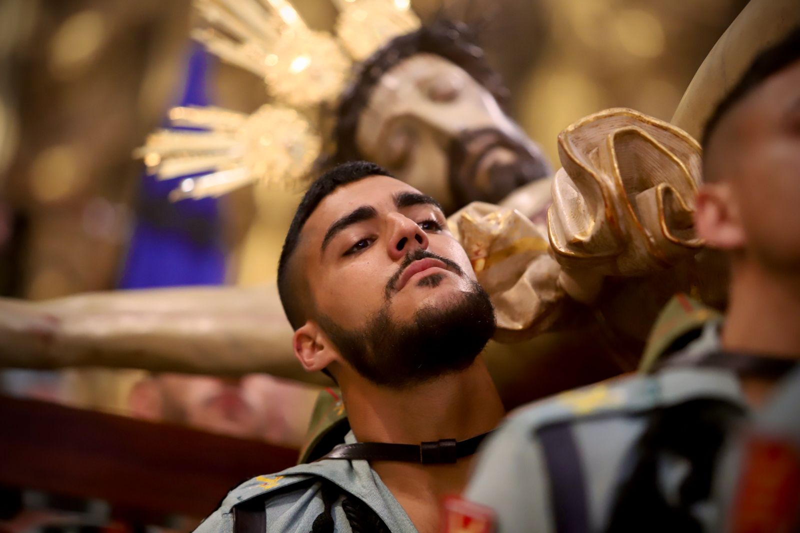 La lluvia deja sin Vía Crucis con la Legión a la Caridad