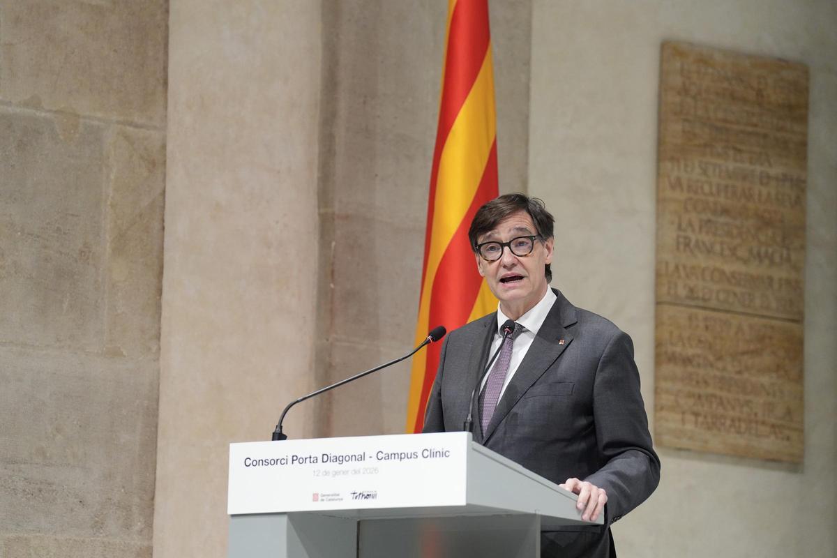 El president de la Generalitat, Salvador Illa