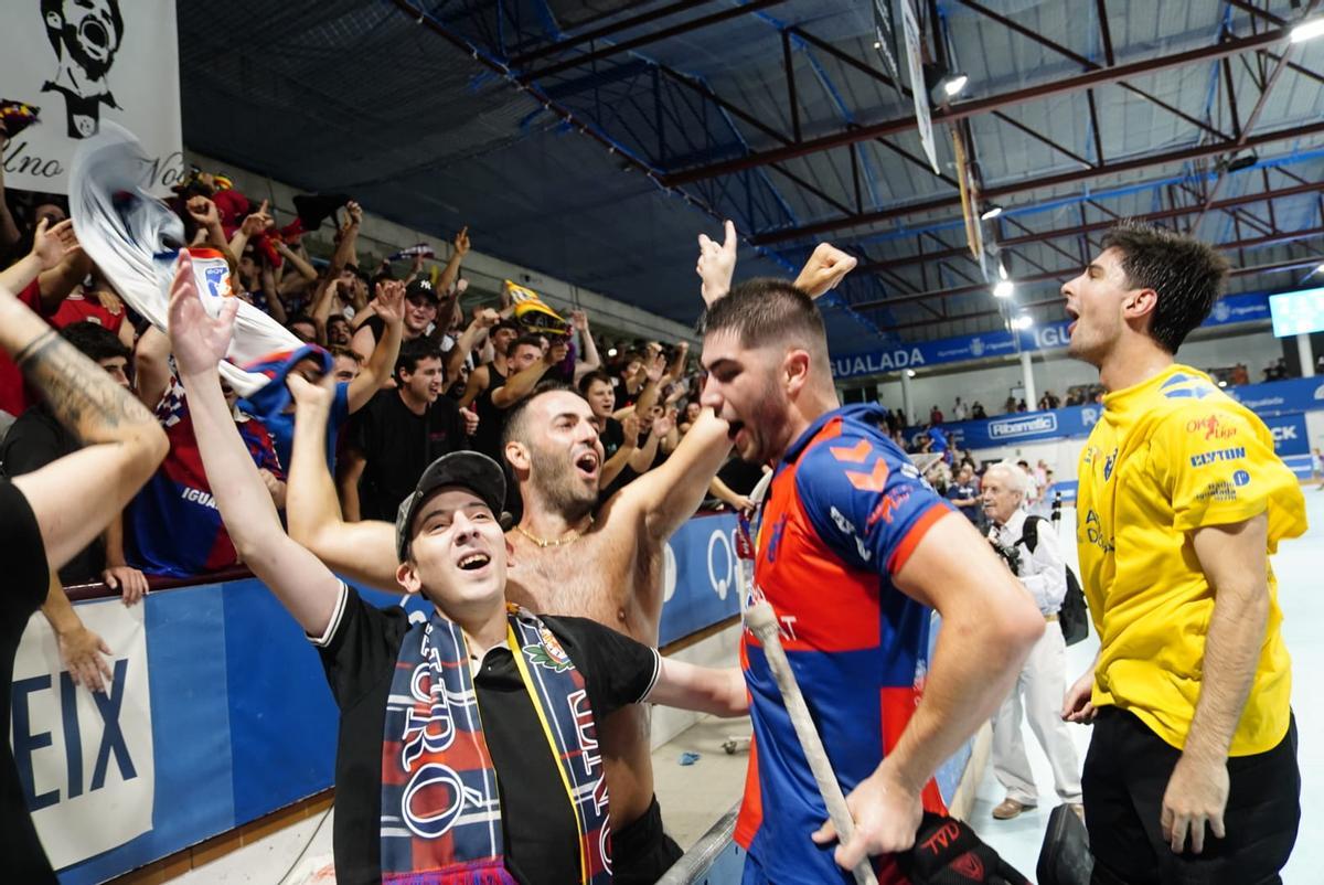Les millors fotos del quart partit entre l'Igualada i el Liceo