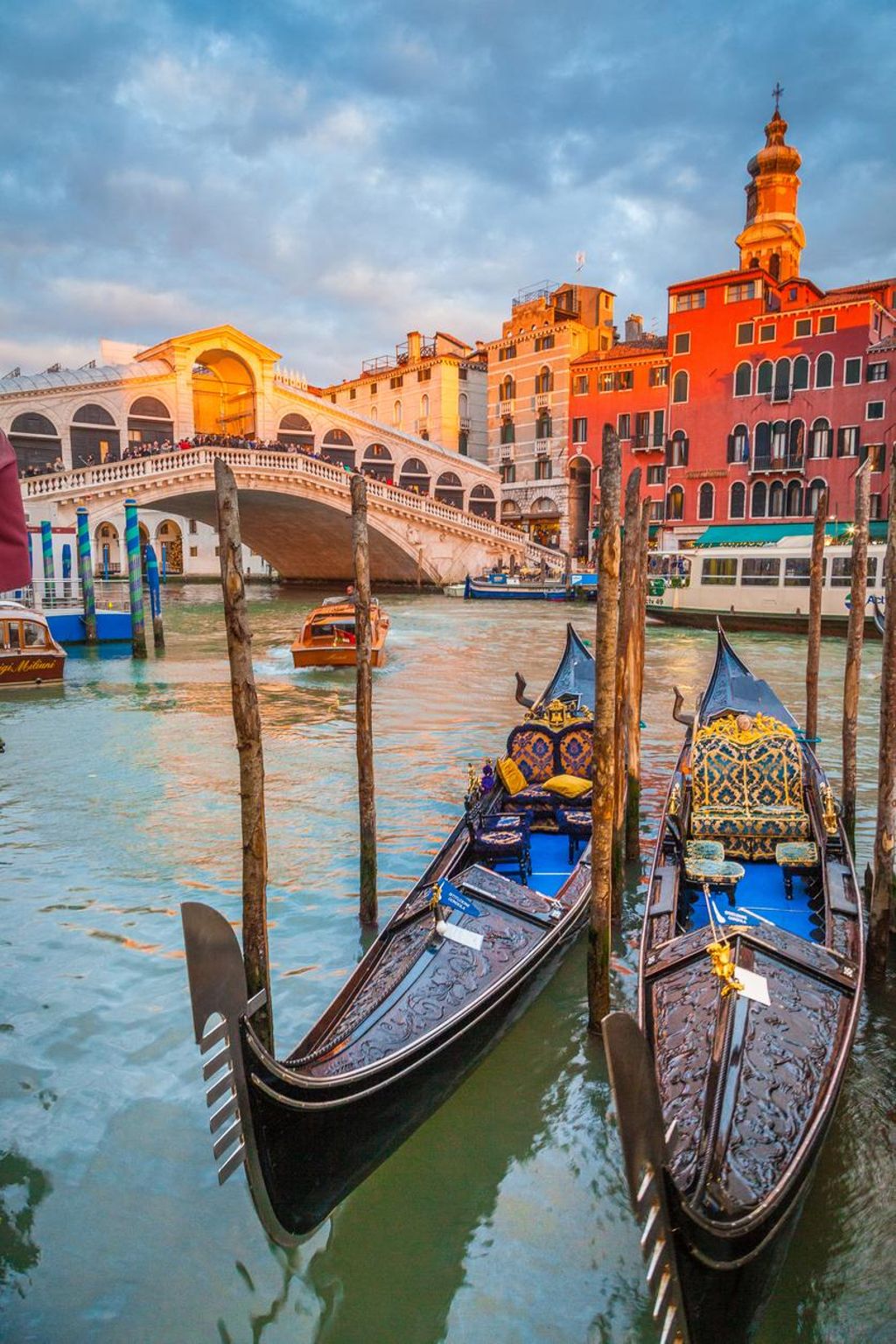 Góndolas en Venecia