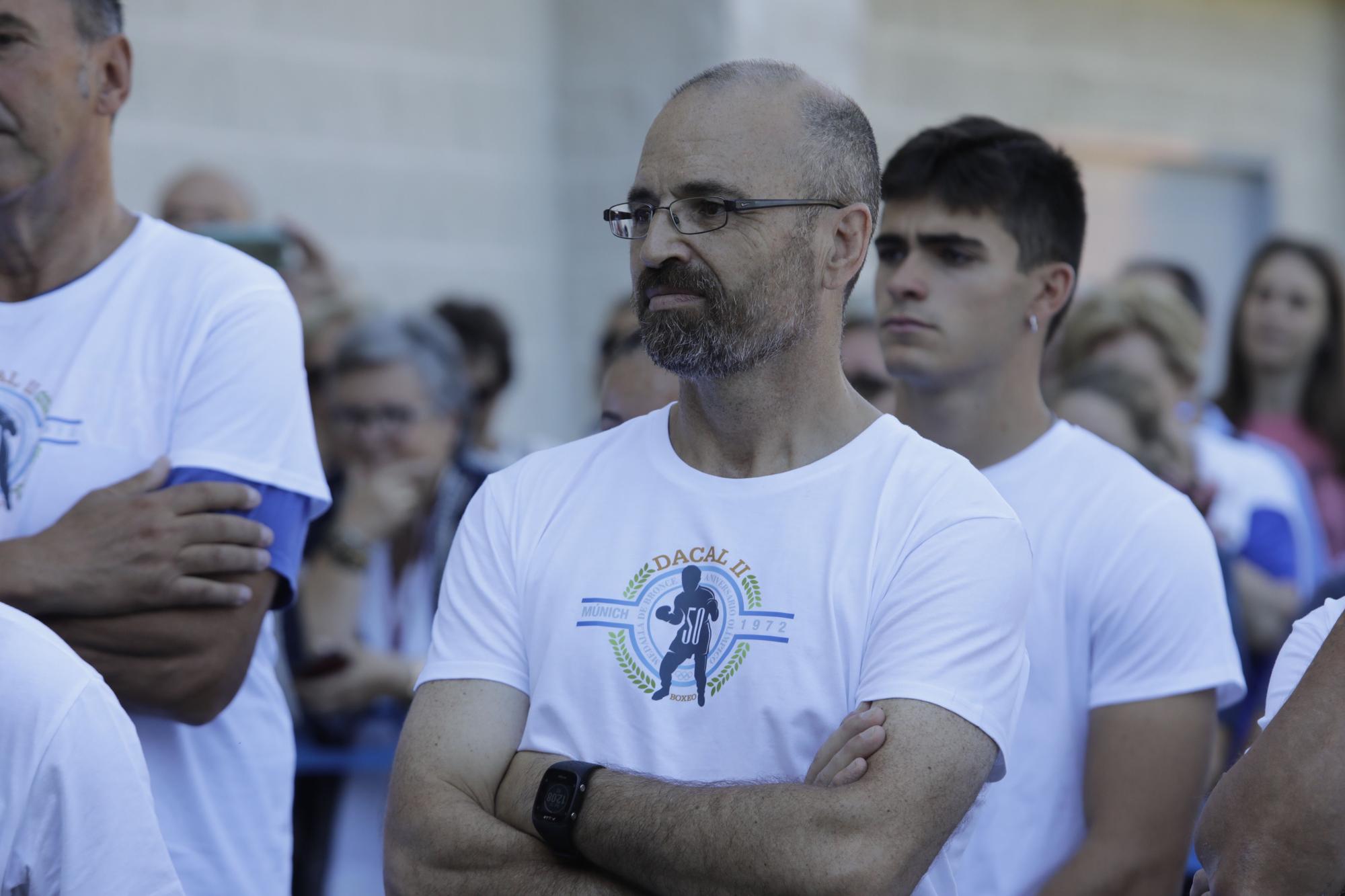 Avilés homenajea a Dacal en el 50º. aniversario de su bronce en Múnich