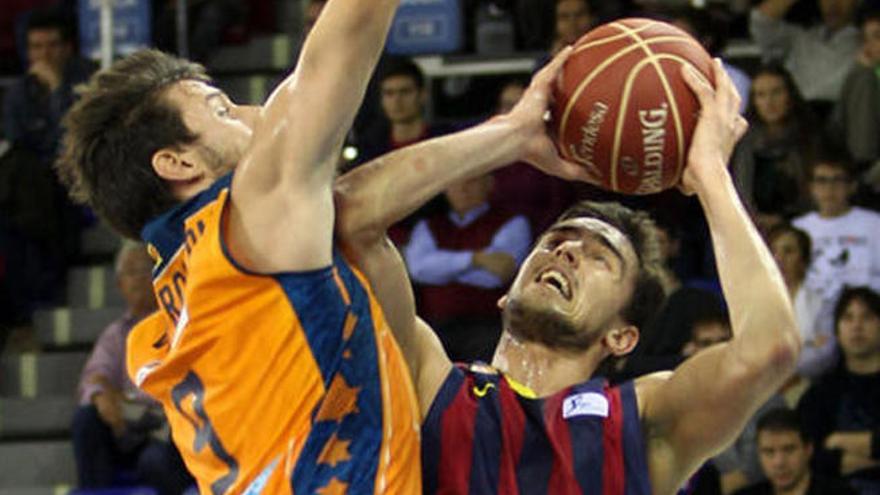 El Barcelona gana al Valencia Basket.