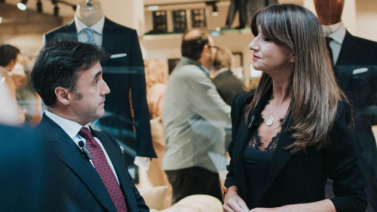 Plácido Iglesias y Leticia González.