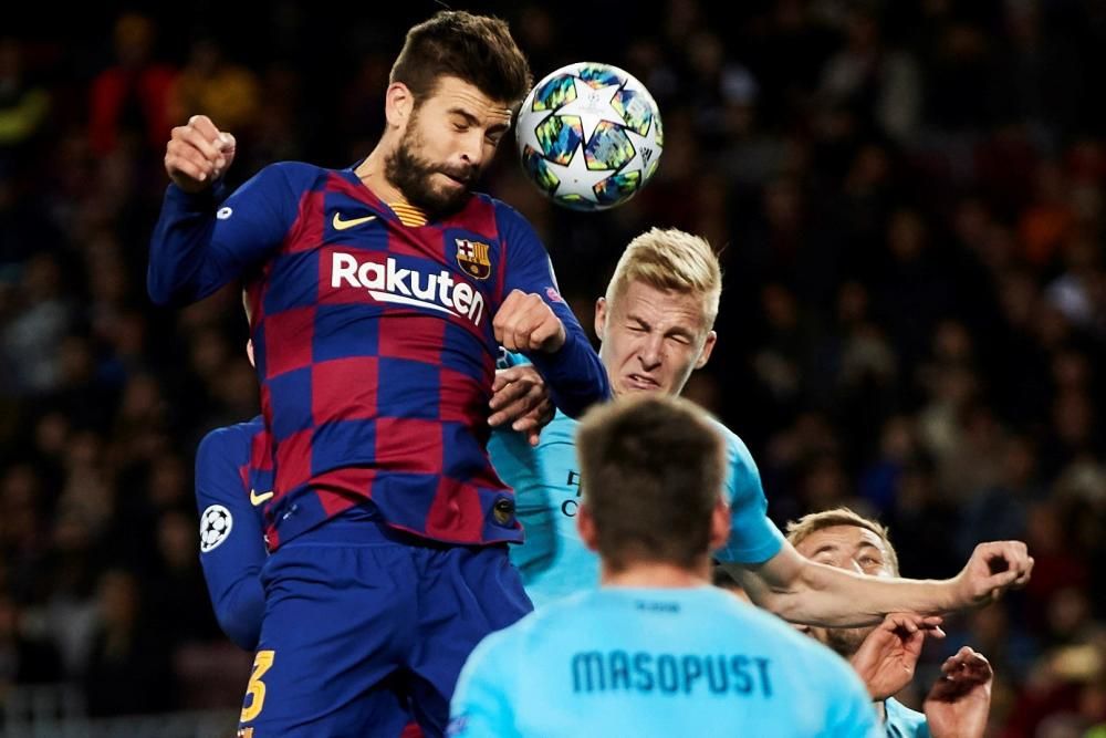 Barça - Slavia de Praga, en imatges