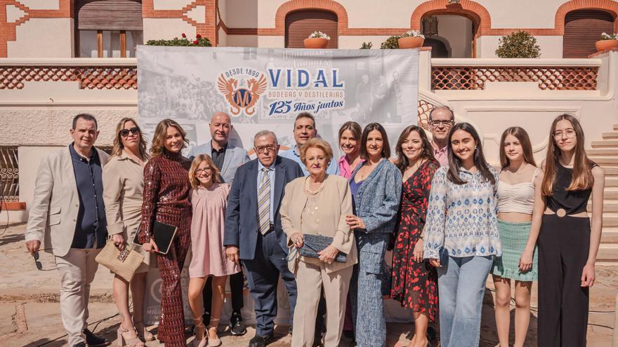 Bodegas y Destilerías Vidal celebra su 125º aniversario