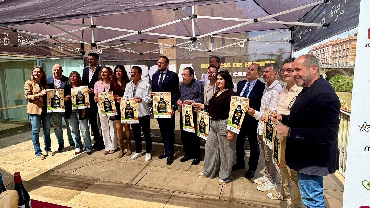 Presentación del certamen de cocina tradicional.