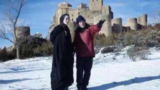 La película ‘La Abadesa’ ultima su rodaje en el castillo de Loarre