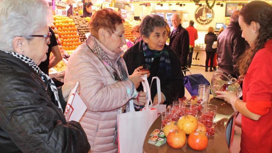 La promoción de la granada mollar de Elche en Madrid.