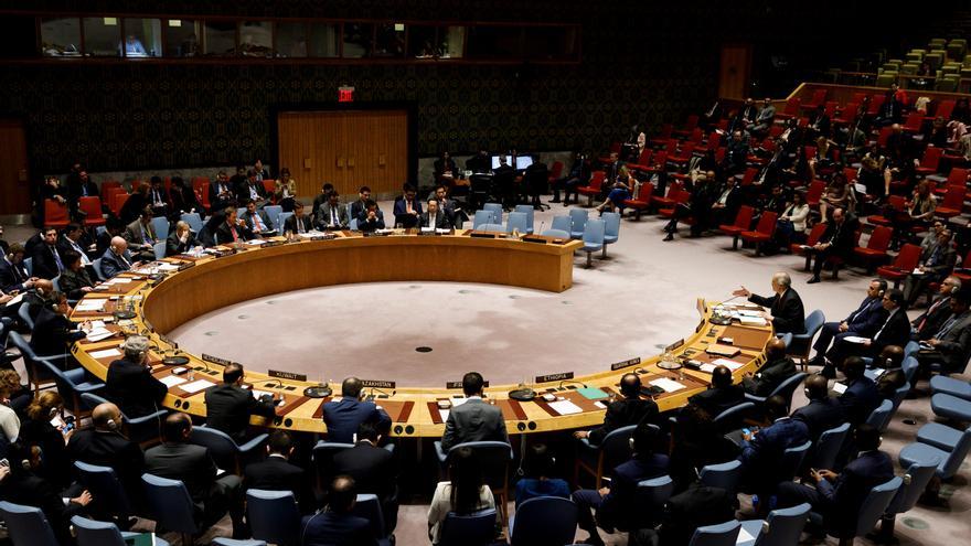 Rusia y Ucrania se enzarzan en el Consejo de Seguridad por el suministro de armas.