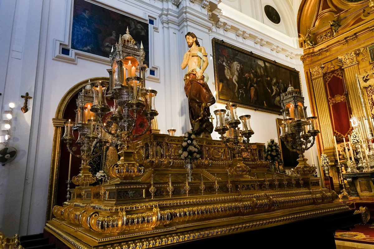 Domingo de Resurrección en la iglesia de San Julián, sede de la Agrupación de Cofradías