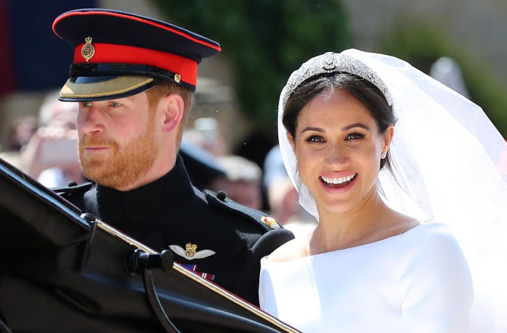 El príncipe Harry y Meghan Markle, marido y mujer