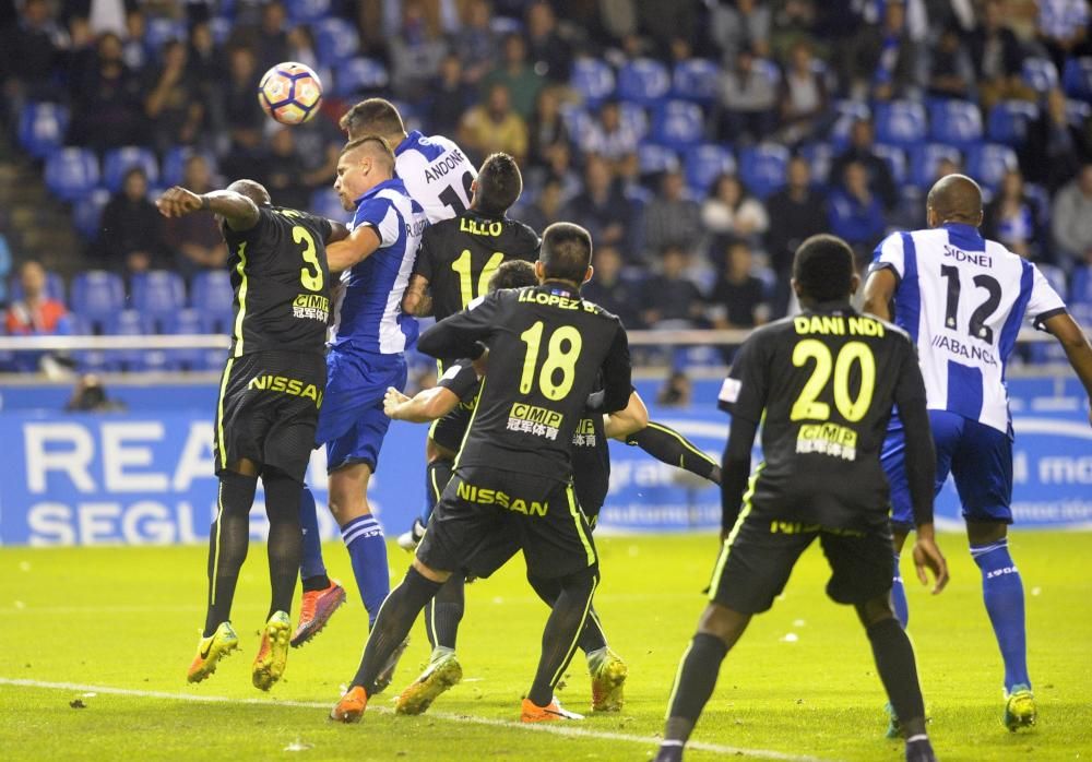 El Dépor logra la victoria ante el Sporting