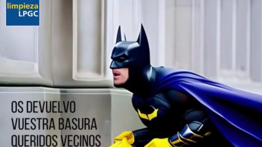 Limpieza invoca al Batman de La Isleta