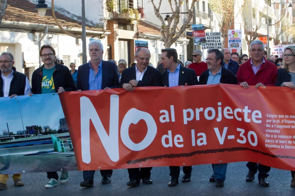 Xirivella dice no a la ampliación de la V30