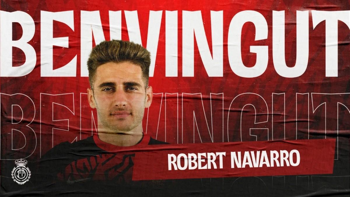 Robert Navarro será jugador del Mallorca hasta 2025