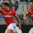 El Huachipato celebrando un gol