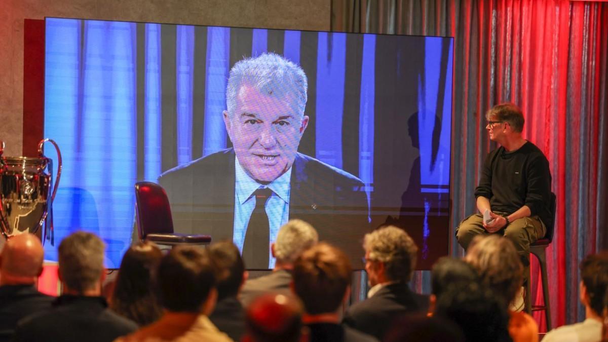 Joan Laporta envió una felicitación para La Posesión