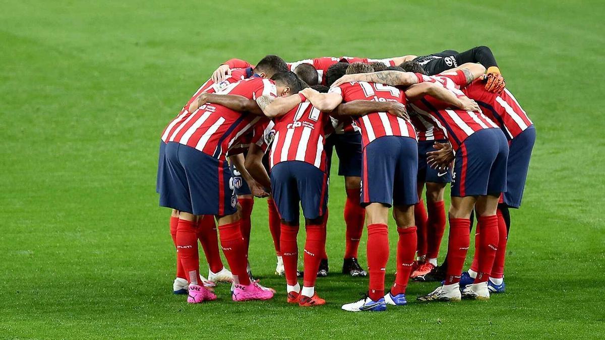 Imagen de los colchoneros la temporada pasada.
