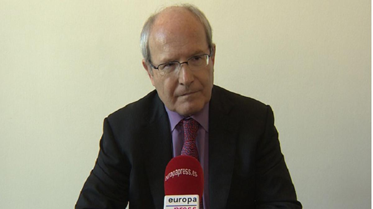 L’expresident José Montilla, a l’entrevista.