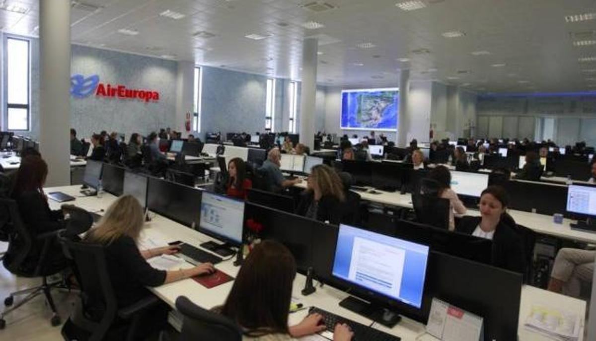 Air Europa inaugura un centro de control "único en España"