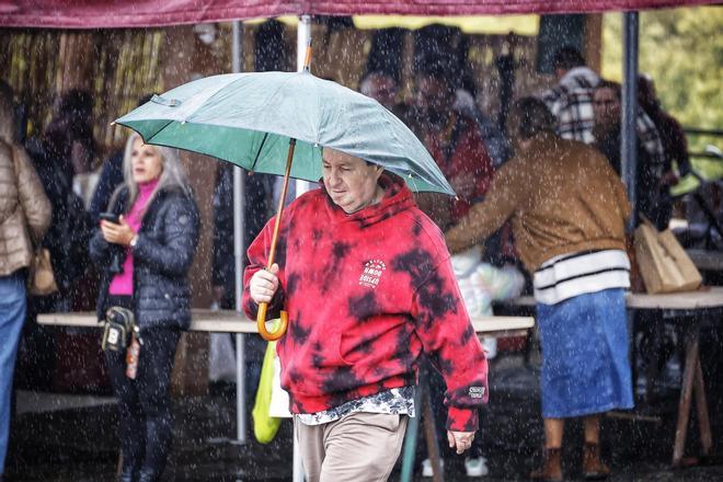 Jornada de lluvia en Tenerife